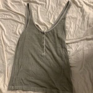 Army green tank from American eagle
